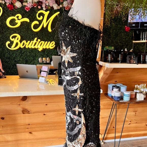 Strapless Cocktail Mini Dress - Picture 3 of 9